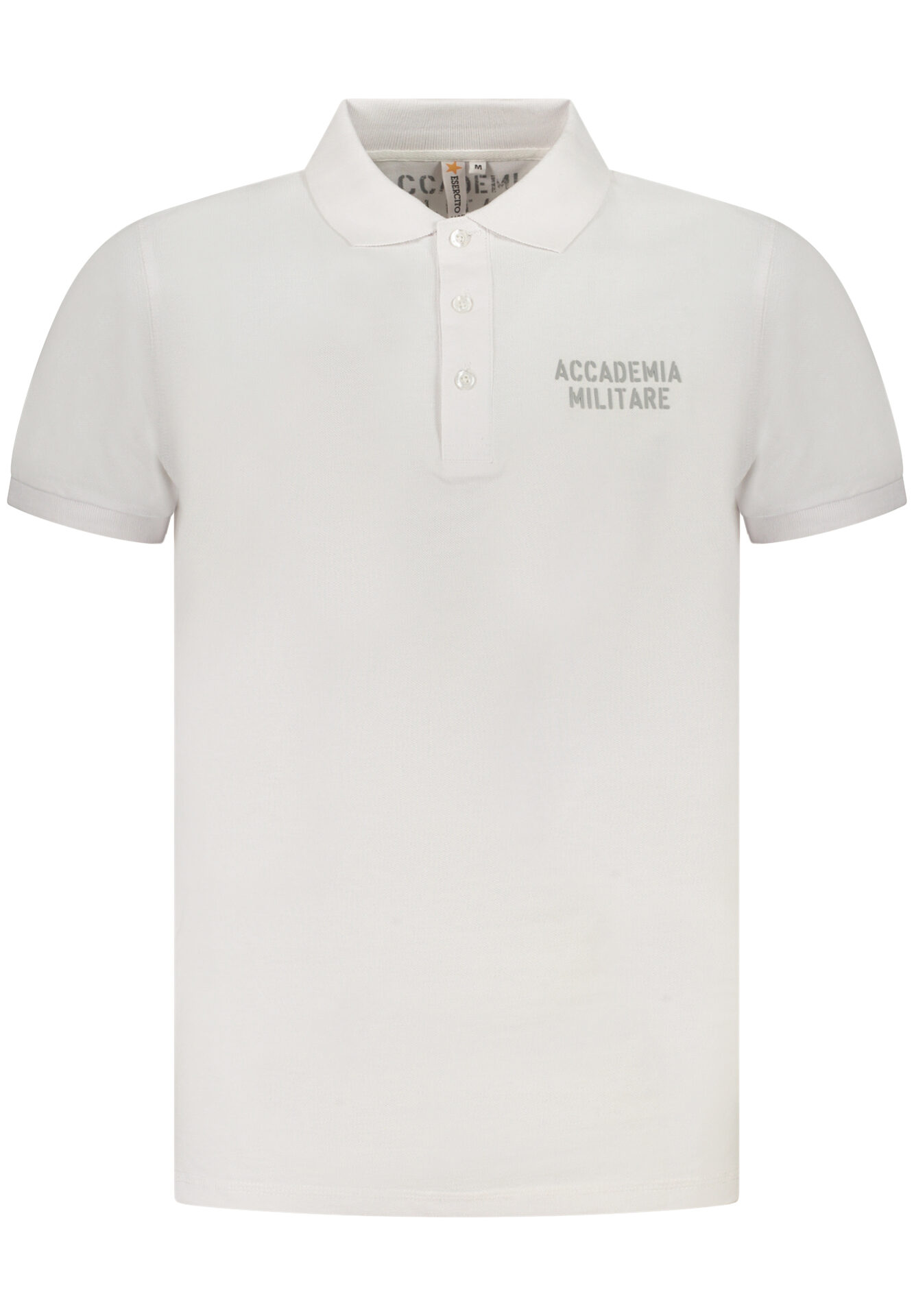 MILITARY ACADEMY MEN'S SHORT SLEEVE POLO WHITE