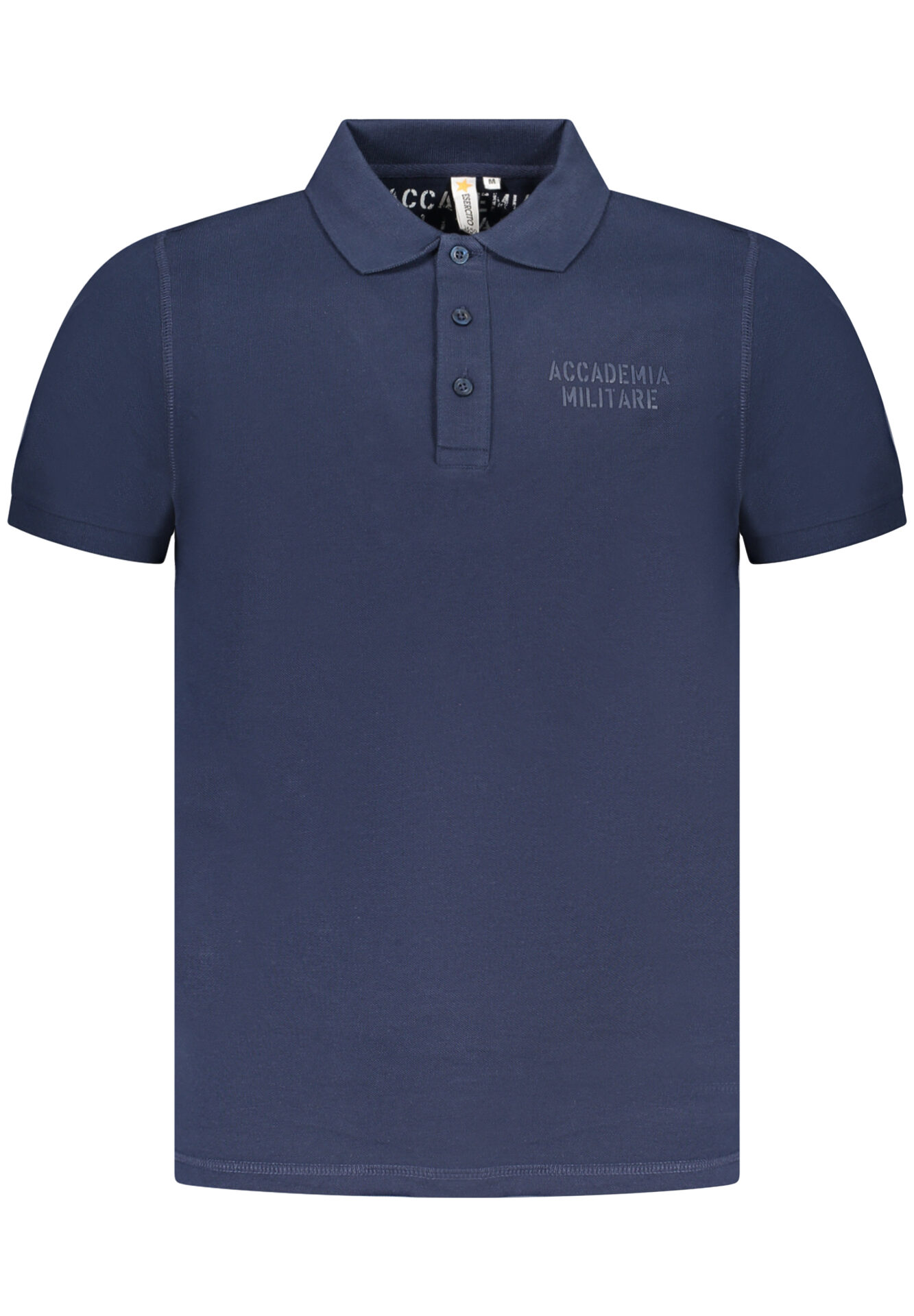 MILITARY ACADEMY MEN'S BLUE SHORT SLEEVE POLO