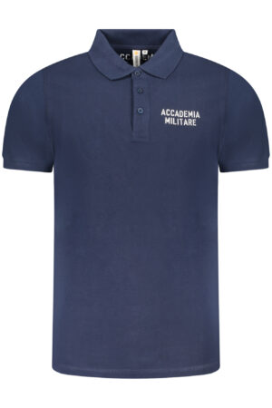 MILITARY ACADEMY MEN'S BLUE SHORT SLEEVE POLO