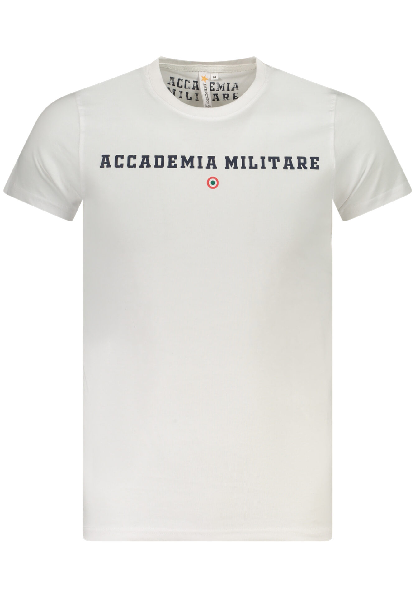 MILITARY ACADEMY SHORT SLEEVE T-SHIRT MEN WHITE