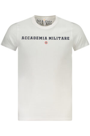 MILITARY ACADEMY SHORT SLEEVE T-SHIRT MEN WHITE