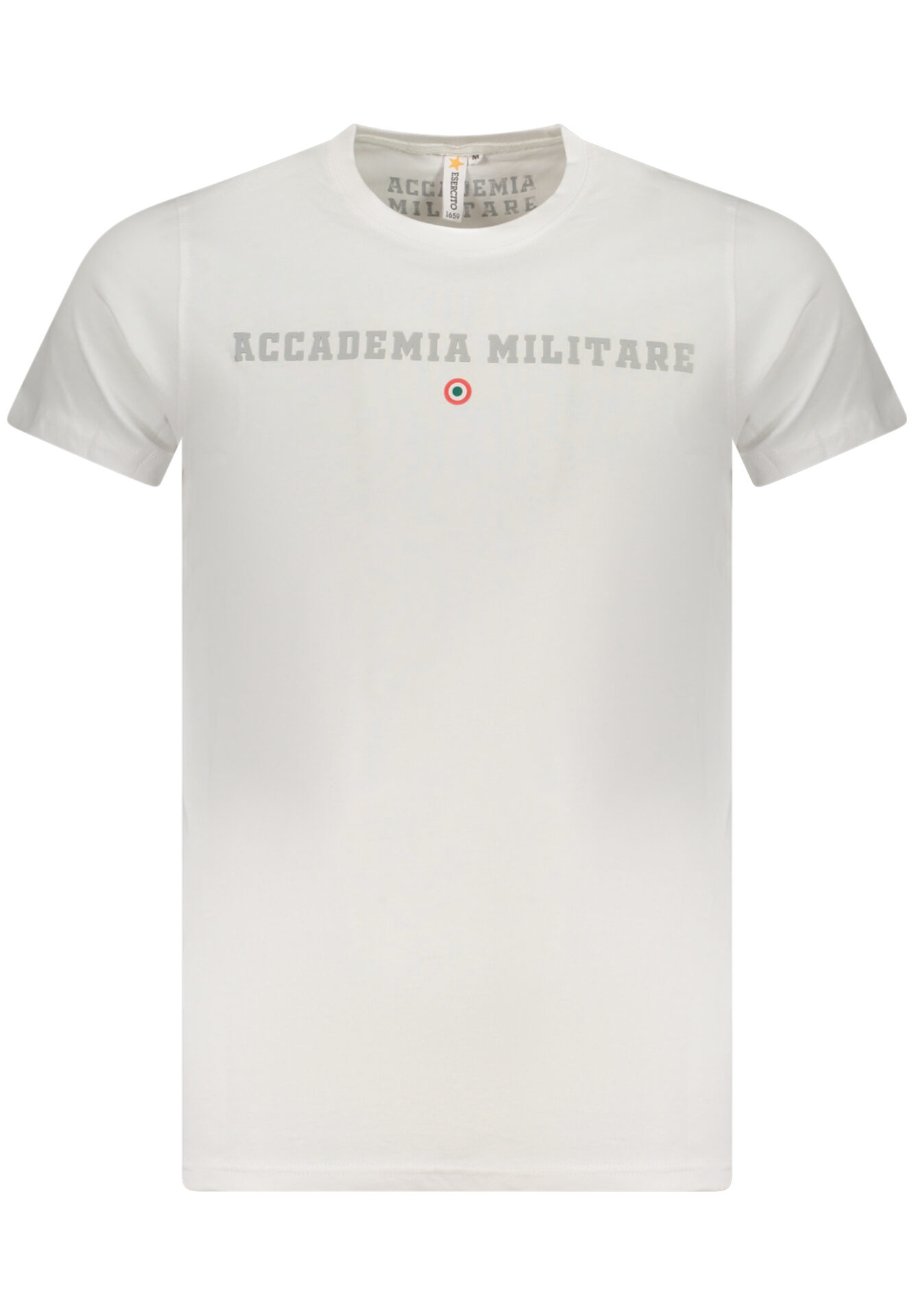 MILITARY ACADEMY SHORT SLEEVE T-SHIRT MEN WHITE