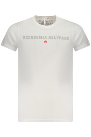 MILITARY ACADEMY SHORT SLEEVE T-SHIRT MEN WHITE