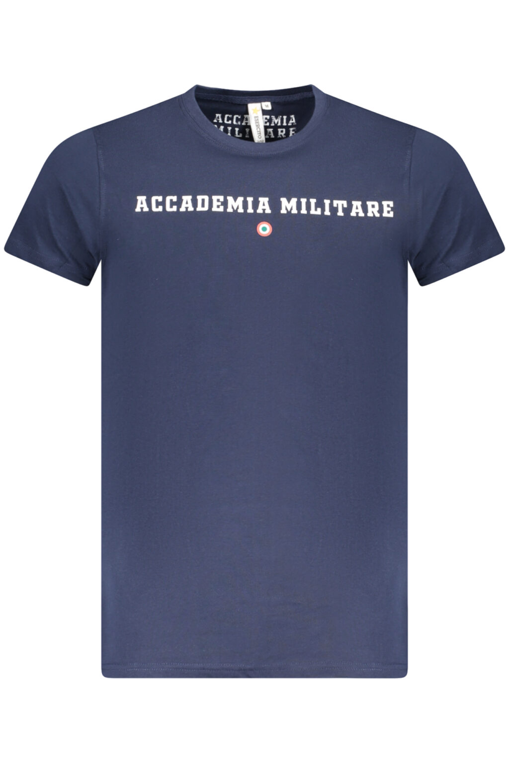 ACCADEMIA MILITARE mėlyni vyriški marškinėliai trumpomis rankovėmis