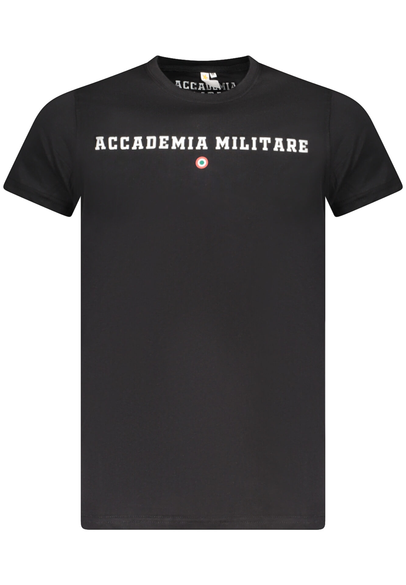 MILITARY ACADEMY BLACK MEN'S SHORT SLEEVE T-SHIRT