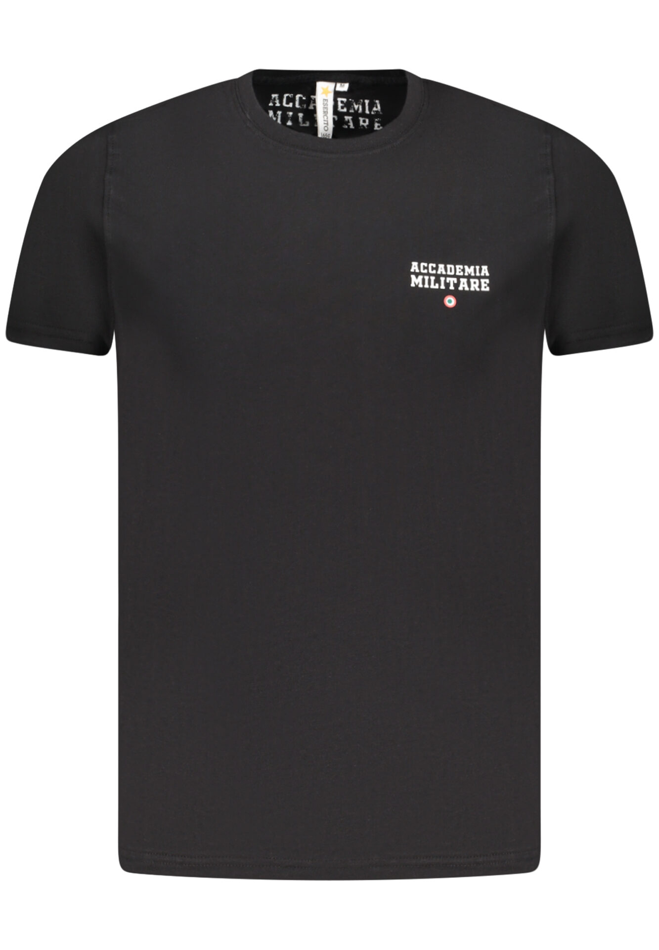 MILITARY ACADEMY BLACK MEN'S SHORT SLEEVE T-SHIRT