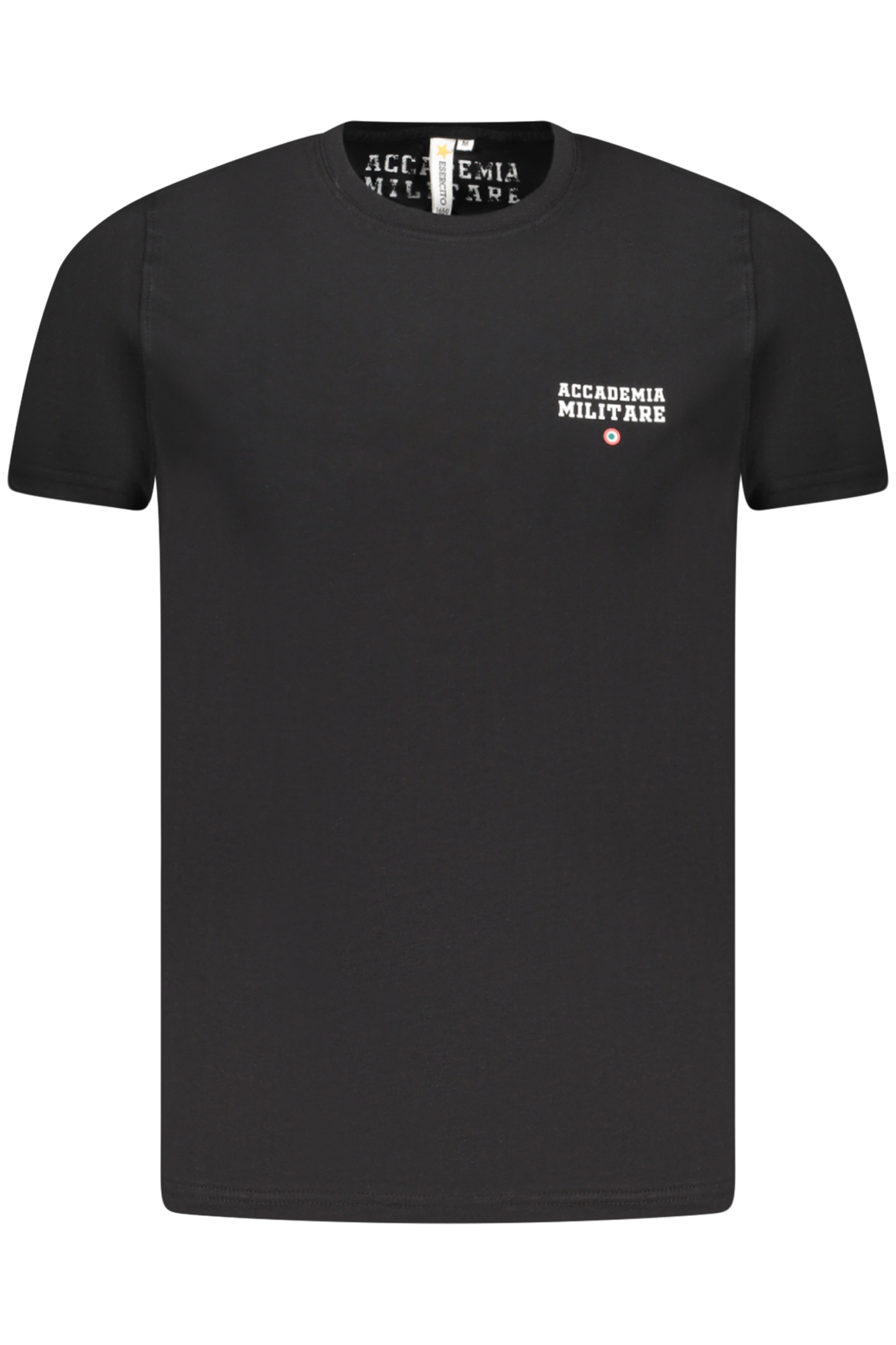 MILITARY ACADEMY BLACK MEN'S SHORT SLEEVE T-SHIRT MILITARY ACADEMY BLACK MEN'S SHORT SLEEVE T-SHIRT