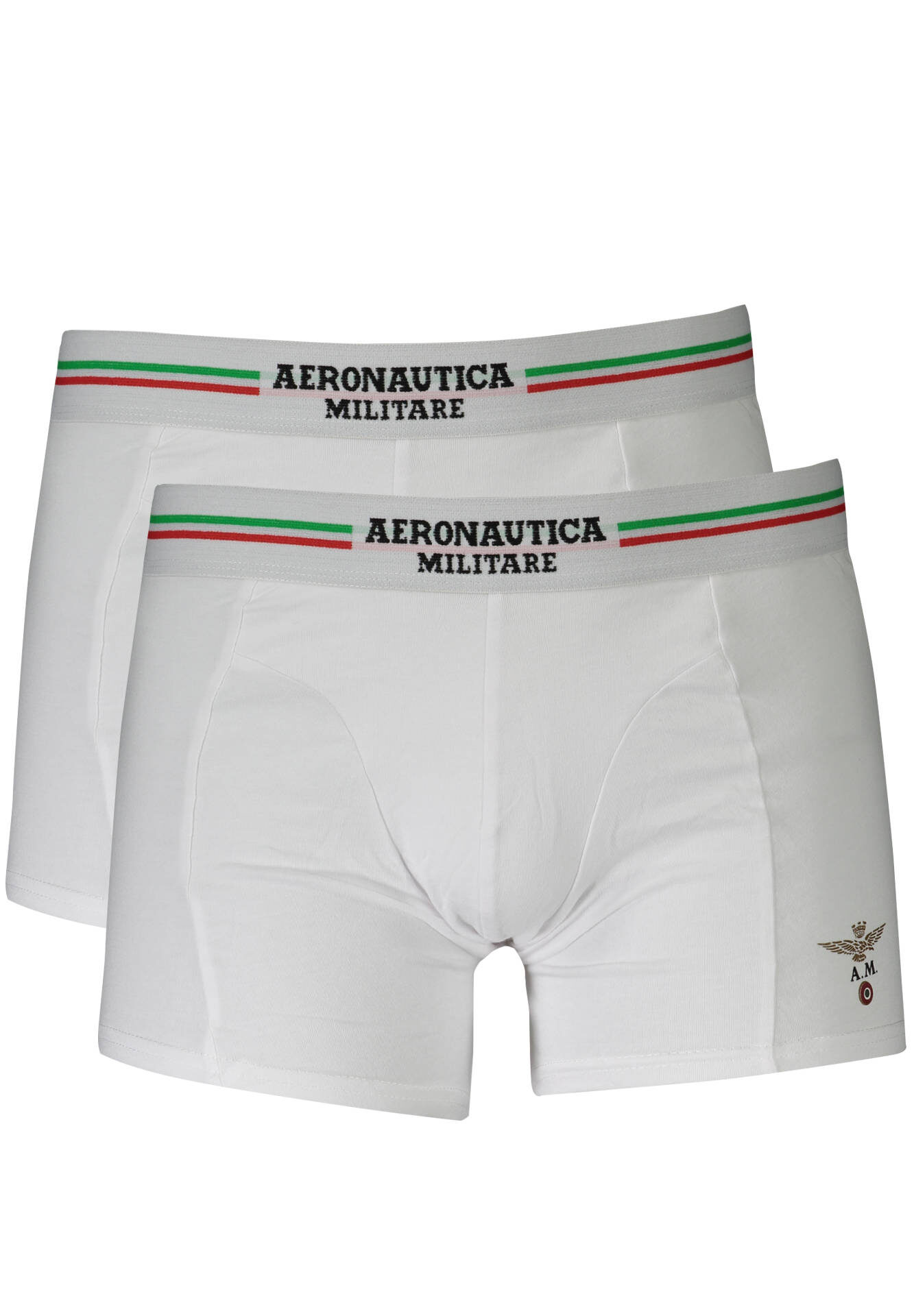 AERONAUTICA MILITARE MEN'S BOXER WHITE