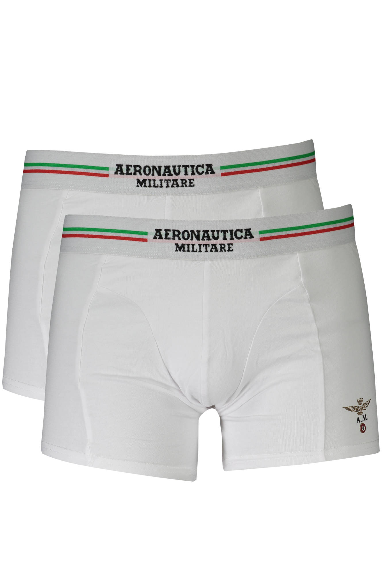 AERONAUTICA MILITARE MEN'S BOXER WHITE AERONAUTICA MILITARE MEN'S BOXER WHITE
