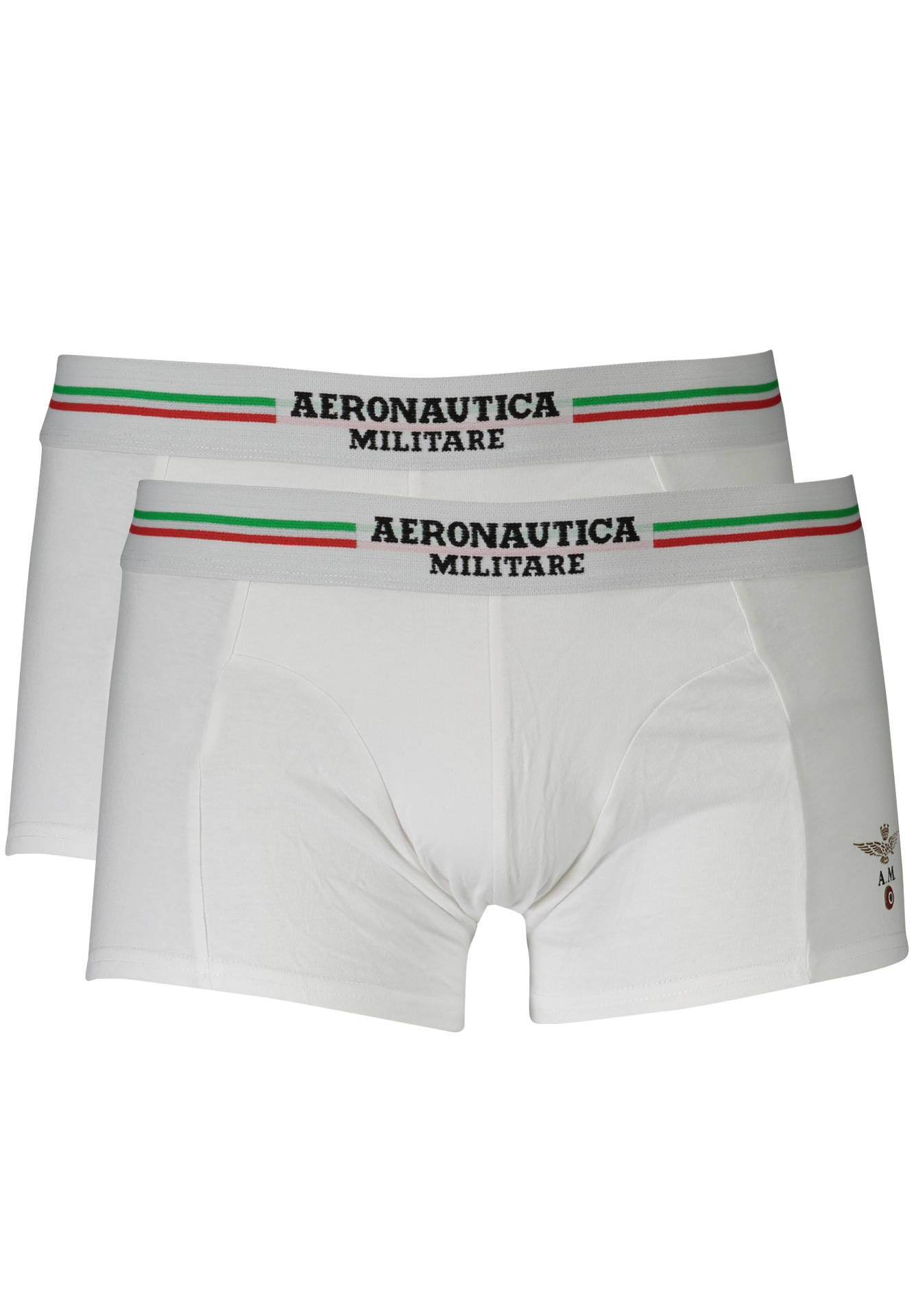 AERONAUTICA MILITARE MEN'S BOXER WHITE