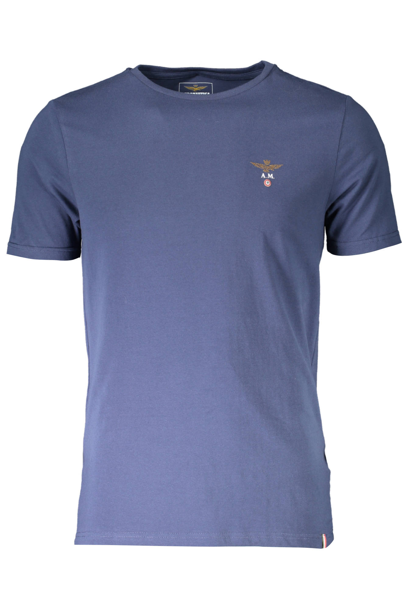 AERONAUTICA MILITARE vyriški marškinėliai, mėlyni AERONAUTICA MILITARE vyriški marškinėliai, mėlyni