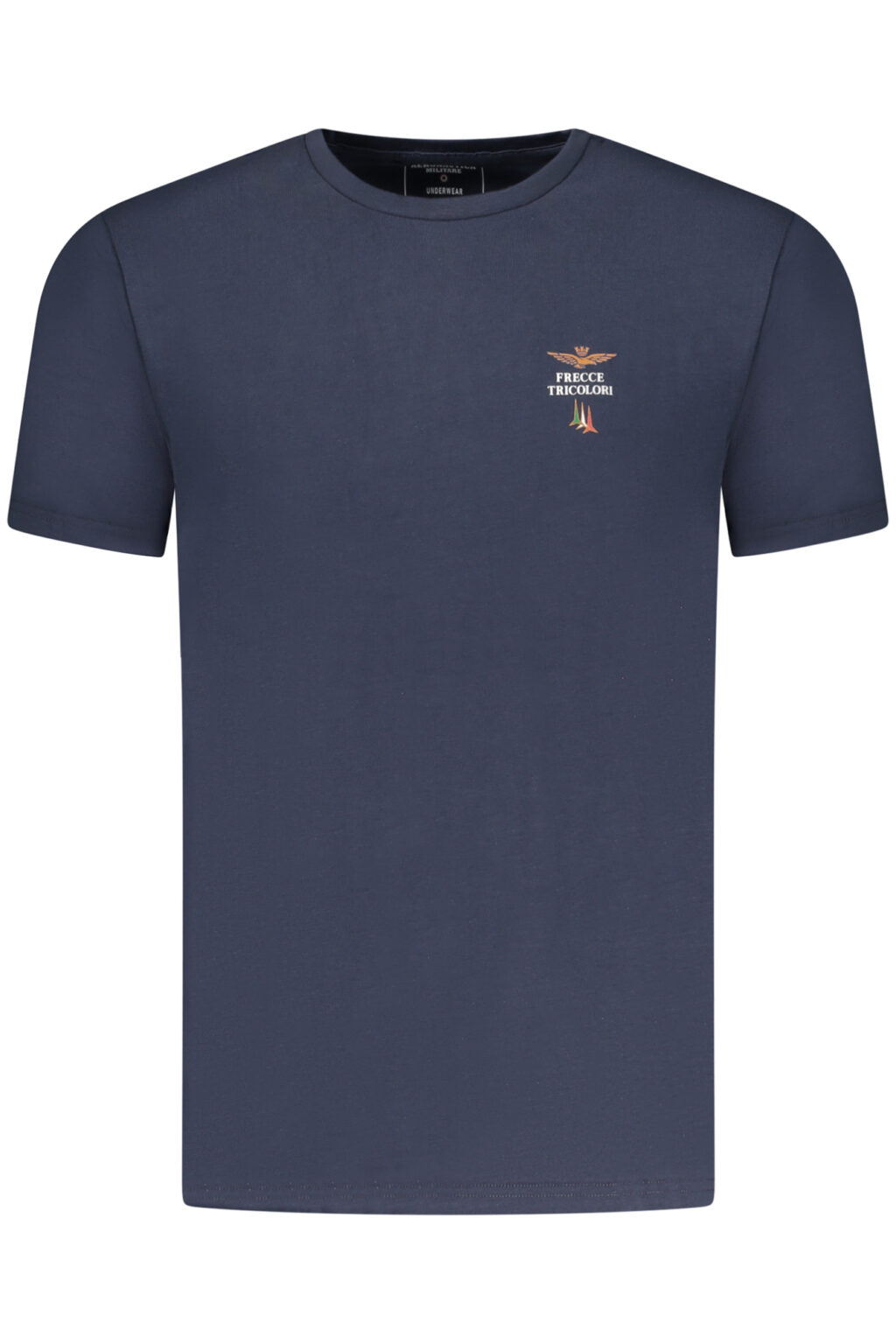 aeronauticamilitaret-shirtesternabileuomoblu_1 AERONAUTICA MILITARE vyriški mėlyni marškinėliai