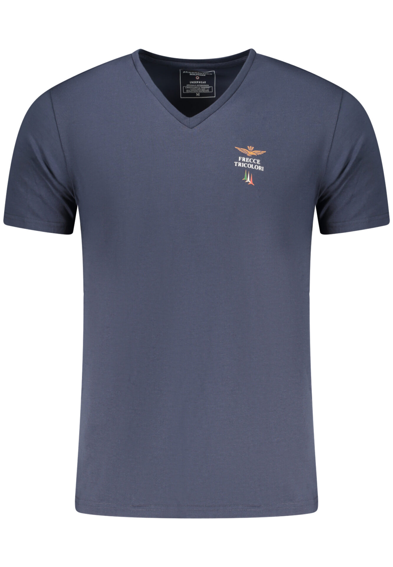 AERONAUTICA MILITARE MEN'S BLUE OUTERWEAR T-SHIRT