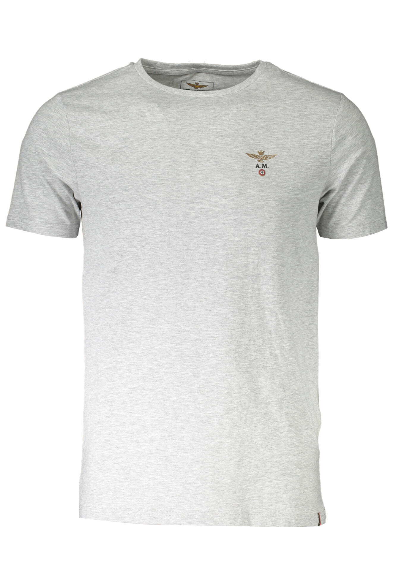 AERONAUTICA MILITARE MEN'S OUTDOOR T-SHIRT GREY
