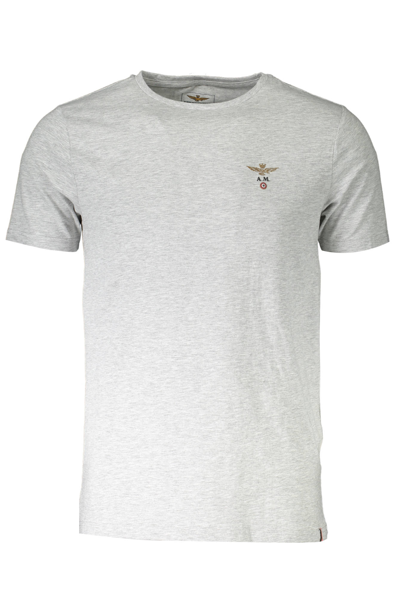 AERONAUTICA MILITARE PILKI VYRIŠKI MARŠKINĖLIAI AERONAUTICA MILITARE PILKI VYRIŠKI MARŠKINĖLIAI
