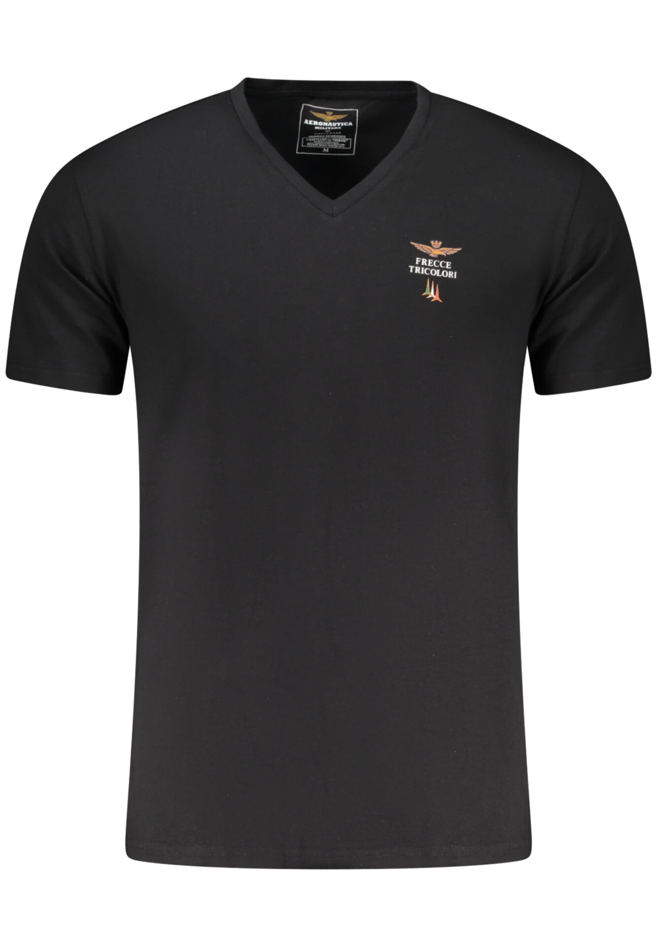 AERONAUTICA MILITARE MEN'S BLACK OUTFIT T-SHIRT