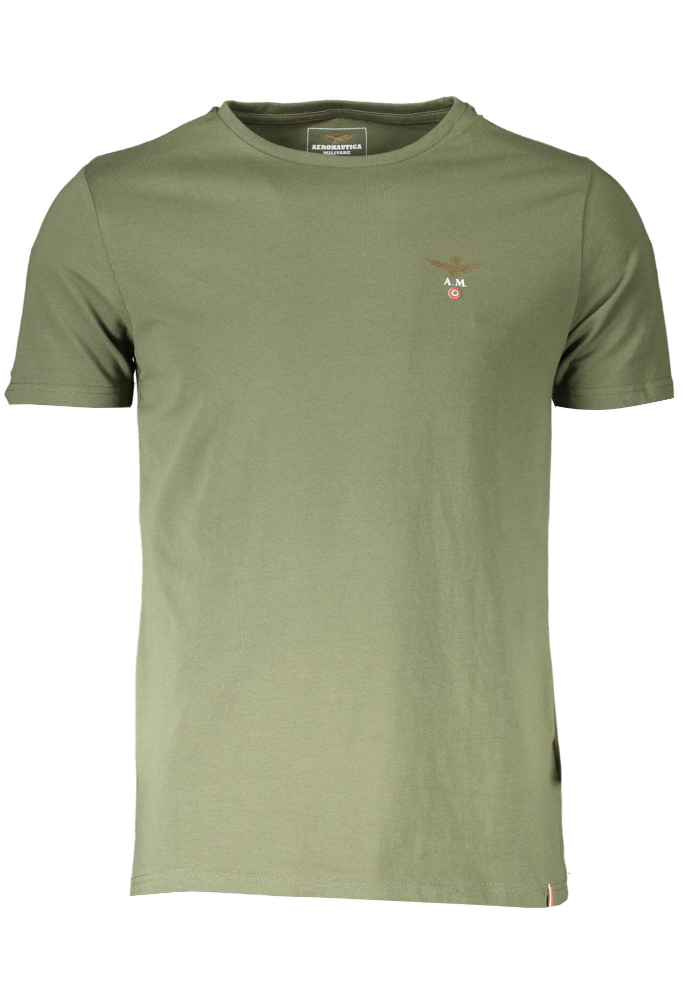 AERONAUTICA MILITARE GREEN MEN'S OUTDOOR T-SHIRT