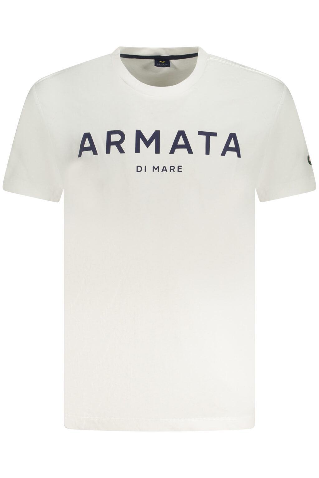 armatadimaret-shirtmanichecorteuomobianco_1 ARMATA DI MARE vyriški marškinėliai trumpomis rankovėmis, balti