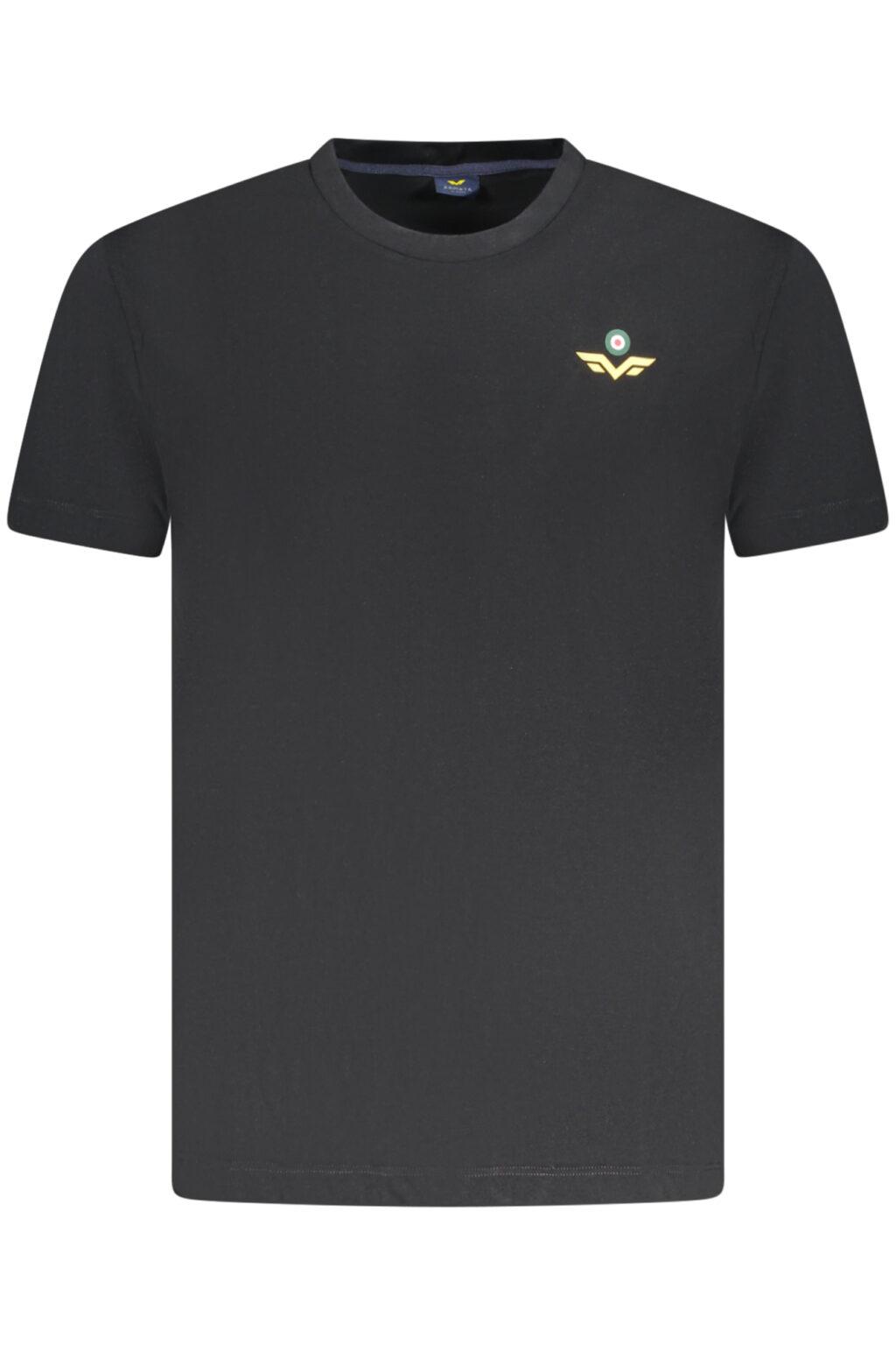 armatadimaret-shirtmanichecorteuomonero_1 ARMATA DI MARE vyriški marškinėliai trumpomis rankovėmis, juodi