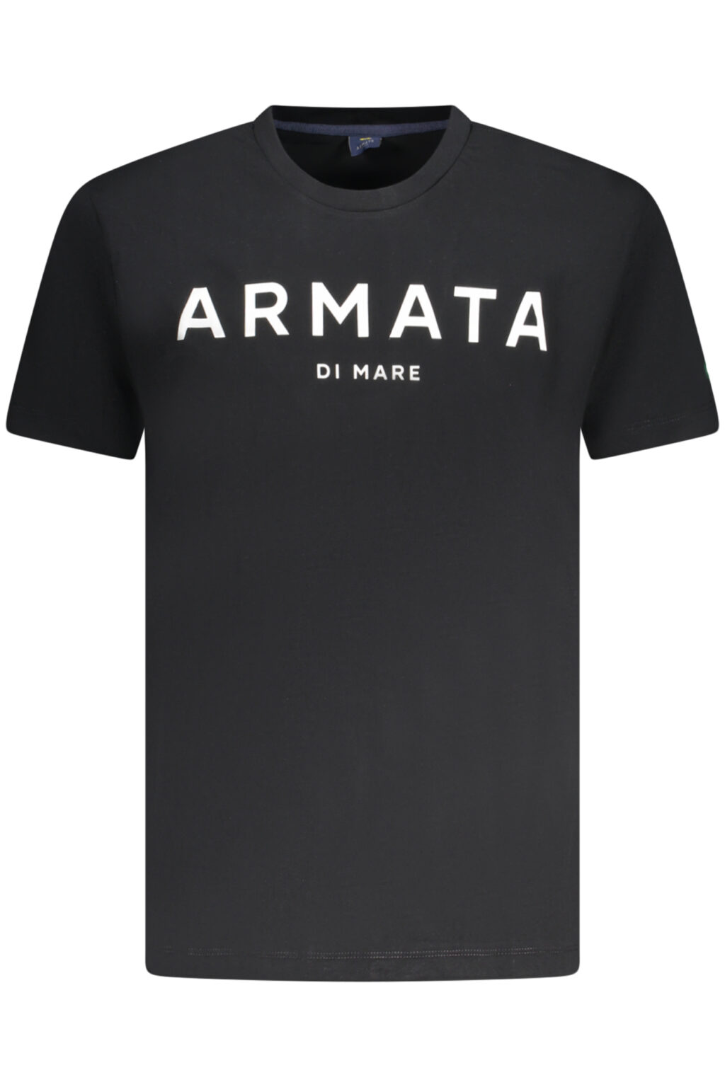 armatadimaret-shirtmanichecorteuomonero_1 ARMATA DI MARE vyriški marškinėliai trumpomis rankovėmis, juodi
