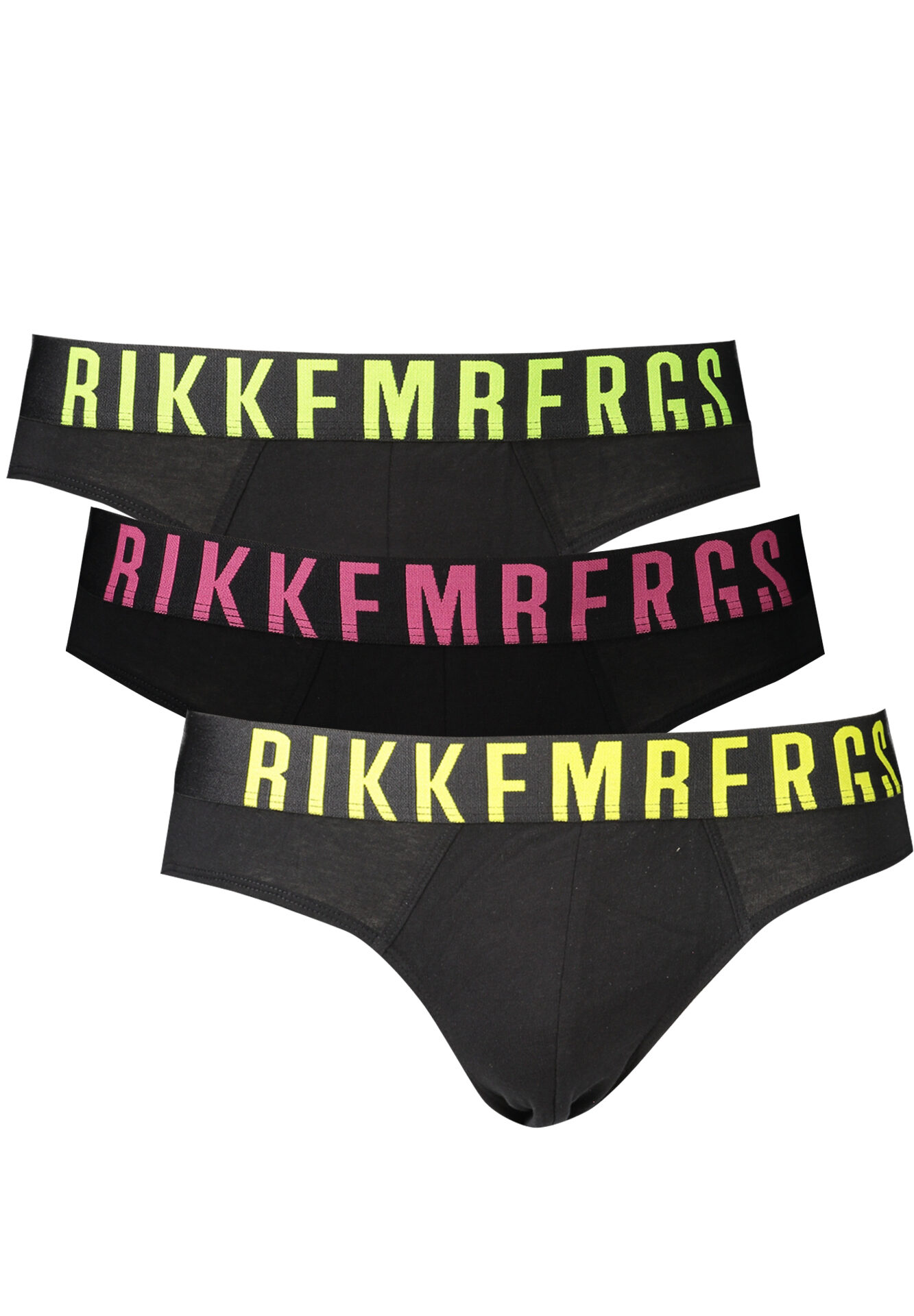 BIKKEMBERGS MEN'S BLACK SLIP