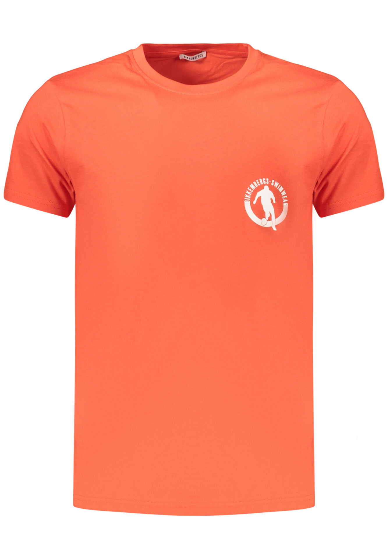 BIKKEMBERGS MEN'S SHORT-SLEEVE T-SHIRT ORANGE