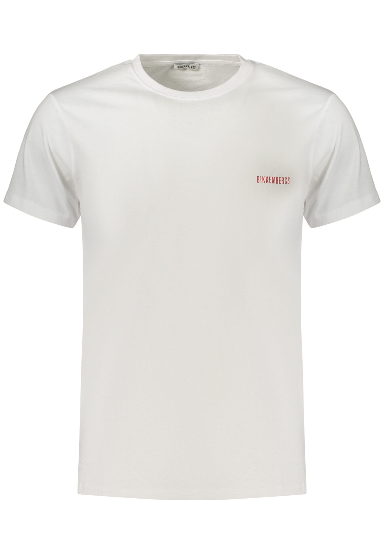 BIKKEMBERGS MEN'S SHORT-SLEEVE T-SHIRT WHITE