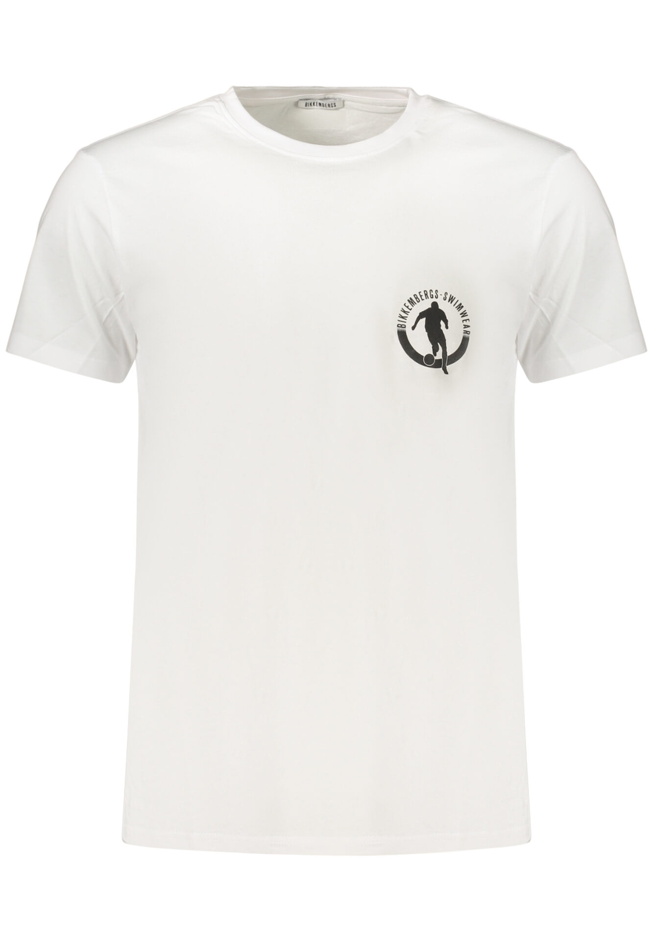 BIKKEMBERGS MEN'S SHORT-SLEEVE T-SHIRT WHITE