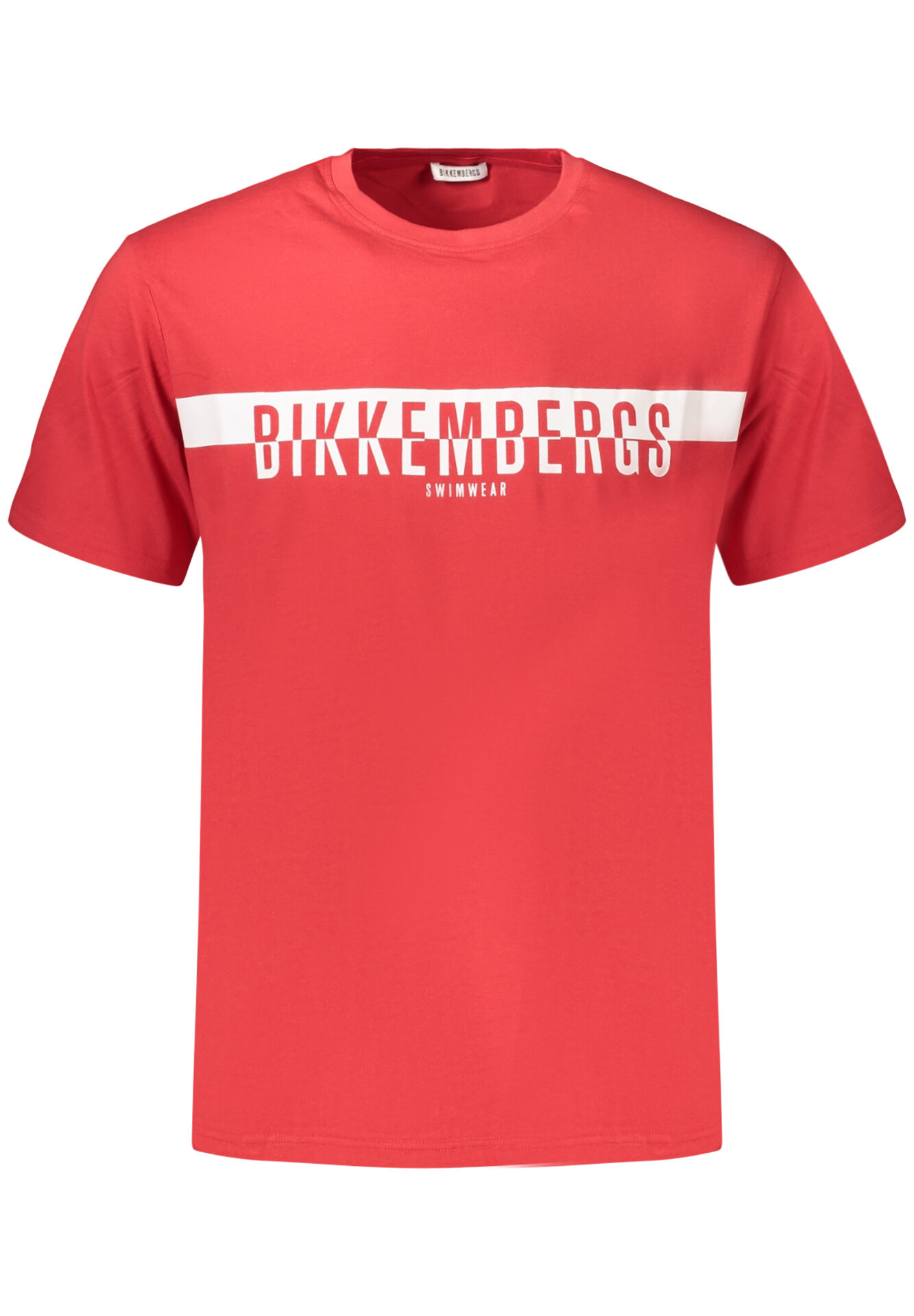 BIKKEMBERGS MEN'S SHORT-SLEEVE T-SHIRT WHITE