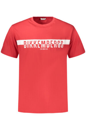 BIKKEMBERGS MEN'S SHORT-SLEEVE T-SHIRT WHITE