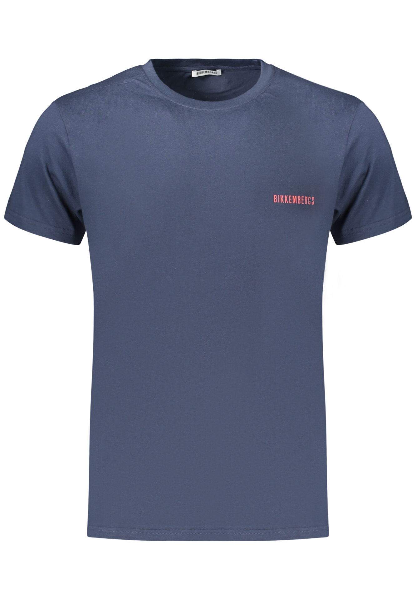 BIKKEMBERGS MEN'S SHORT-SLEEVE T-SHIRT BLUE