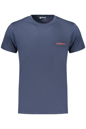 BIKKEMBERGS MEN'S SHORT-SLEEVE T-SHIRT BLUE