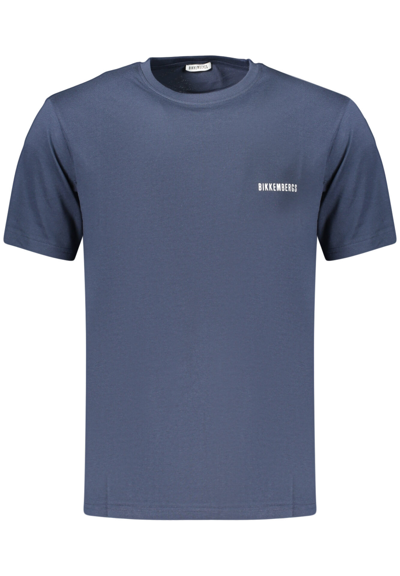 BIKKEMBERGS MEN'S SHORT-SLEEVE T-SHIRT BLUE