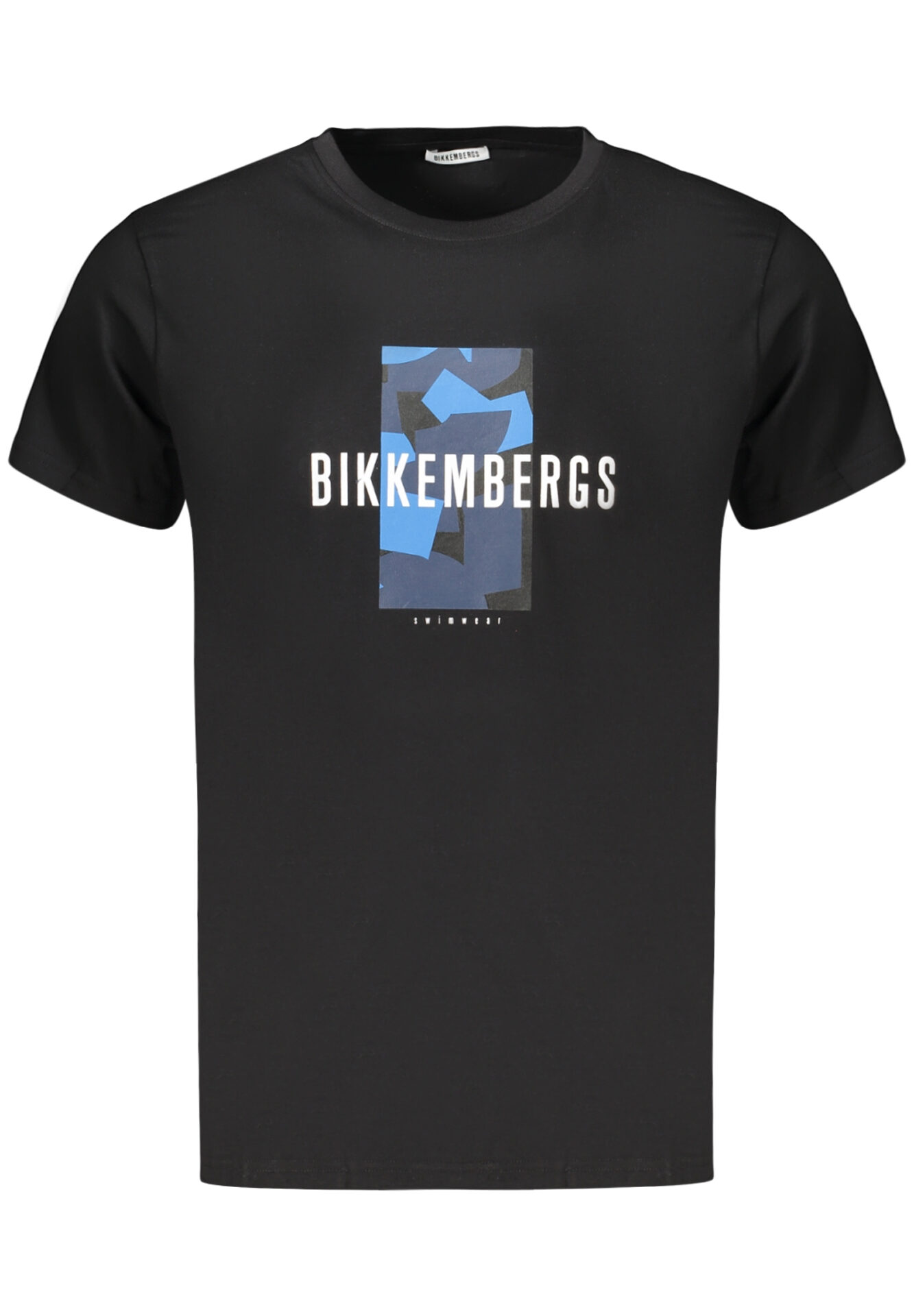 BIKKEMBERGS MEN'S SHORT-SLEEVE T-SHIRT BLACK