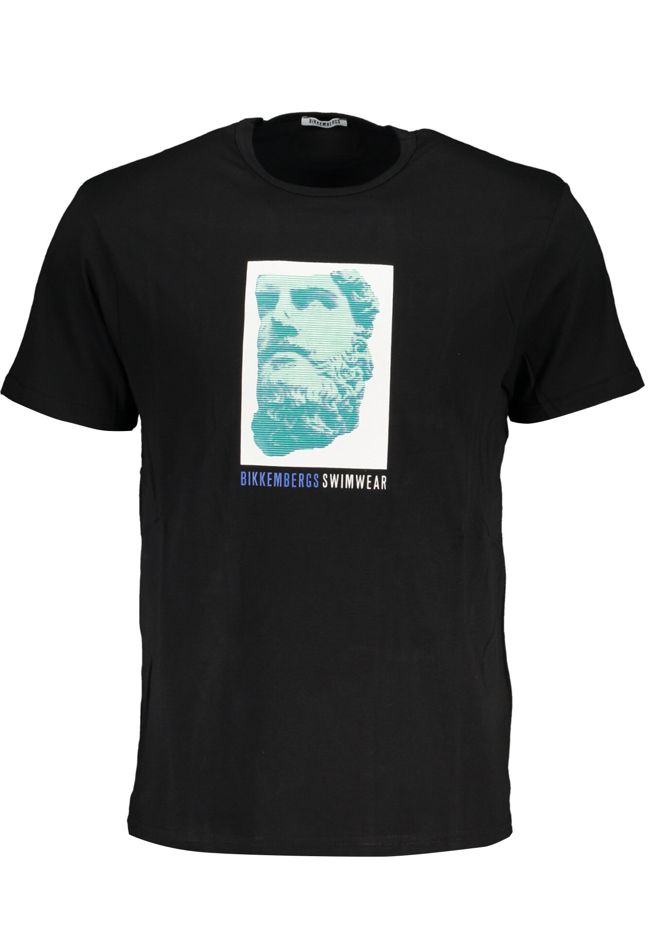 BIKKEMBERGS MEN'S SHORT SLEEVE T-SHIRT BLACK