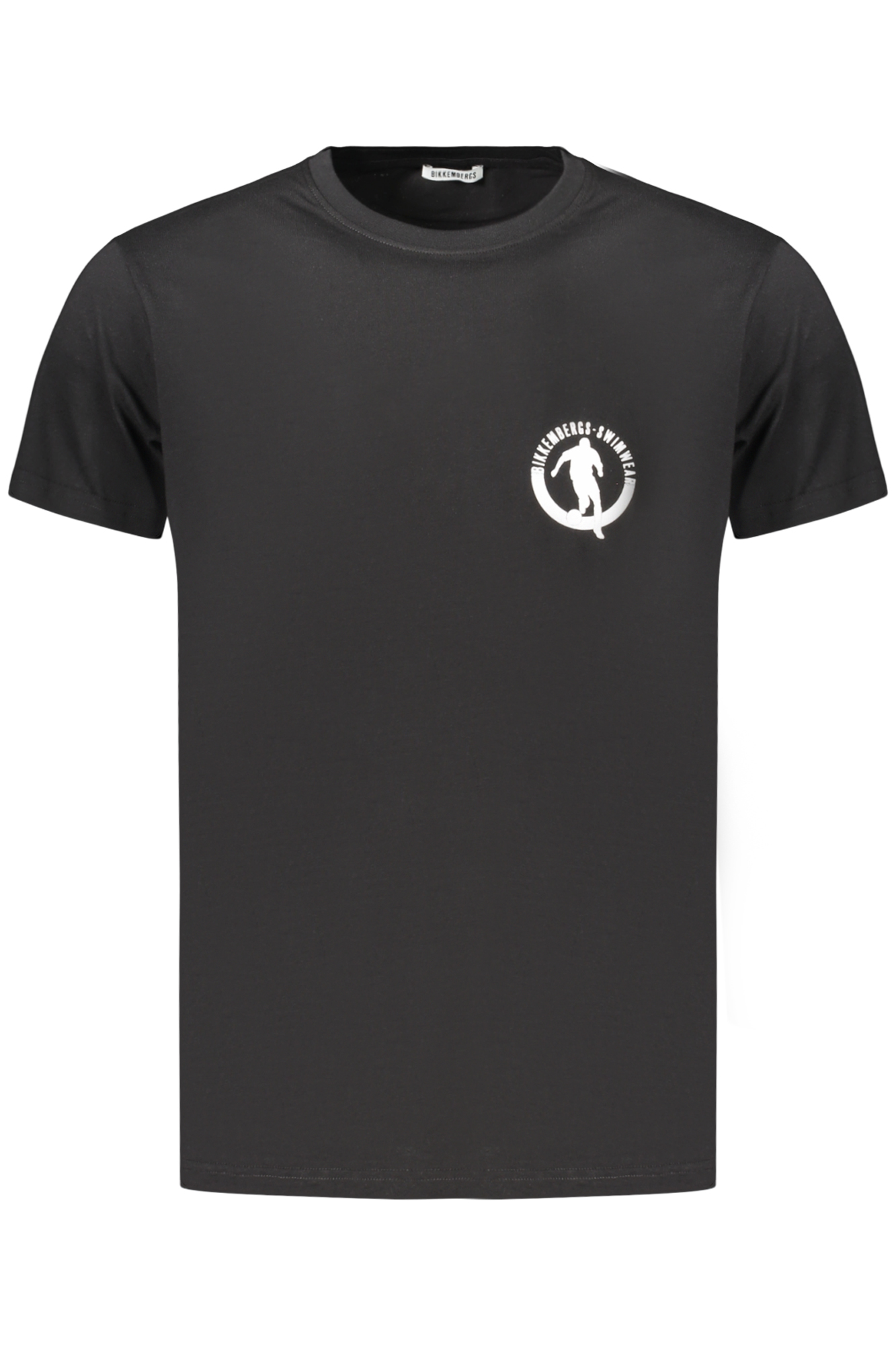 BIKKEMBERGS MEN'S SHORT-SLEEVE T-SHIRT BLACK BIKKEMBERGS MEN'S SHORT-SLEEVE T-SHIRT BLACK