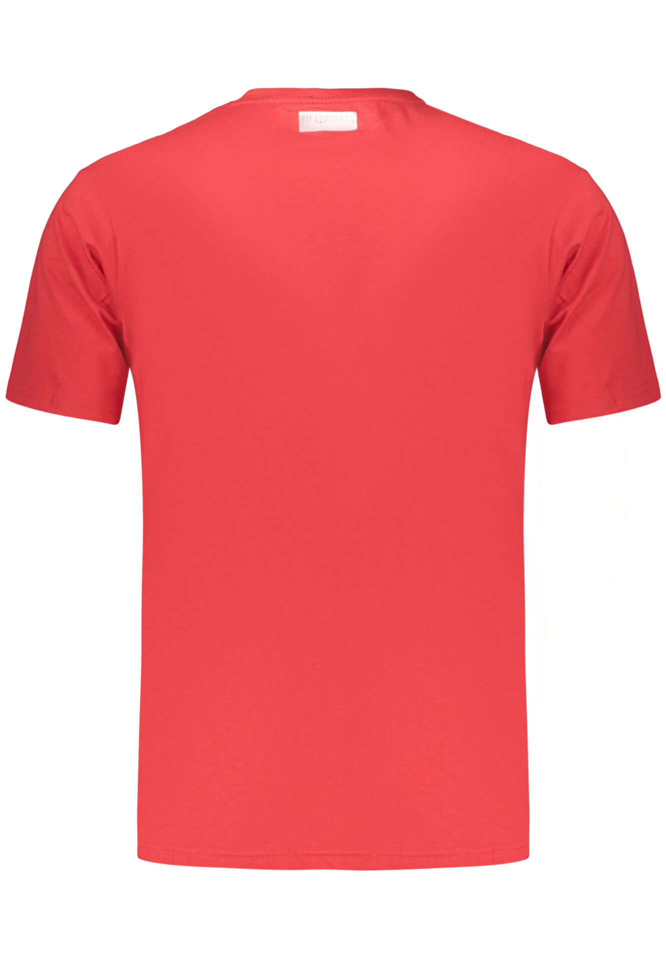 BIKKEMBERGS MEN'S SHORT-SLEEVED T-SHIRT, RED