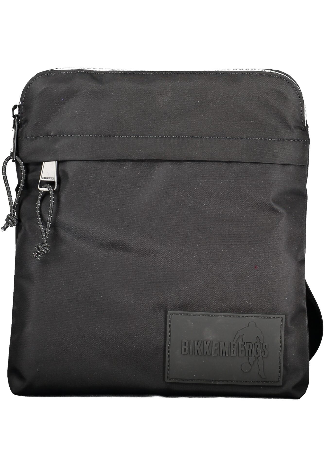 BIKKEMBERGS MEN'S BLACK SHOULDER BAG