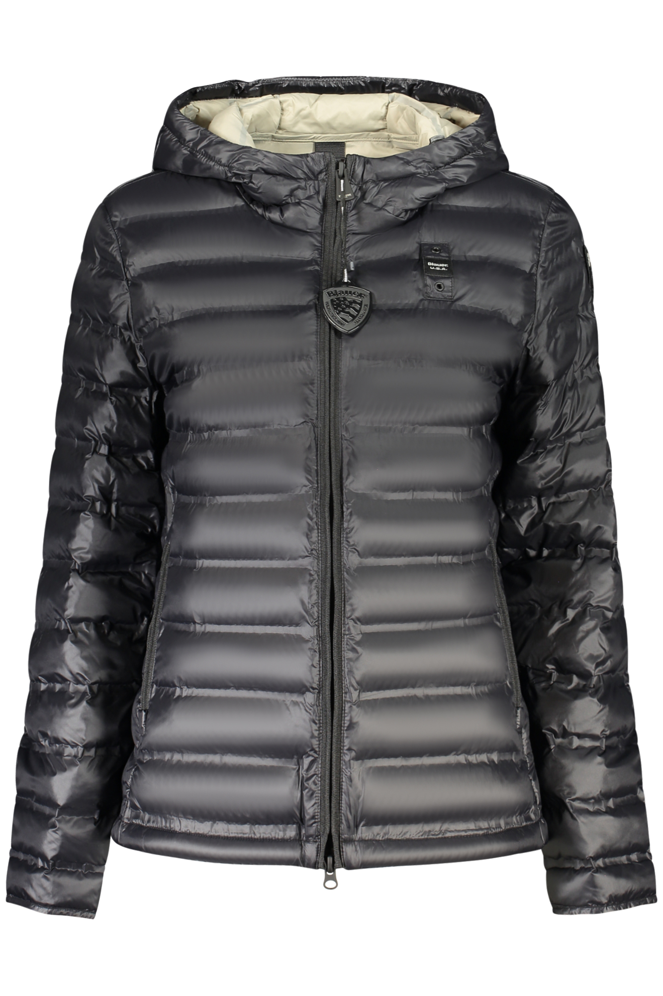 BLAUER APPAREL moteriška striukė, juoda BLAUER APPAREL moteriška striukė, juoda