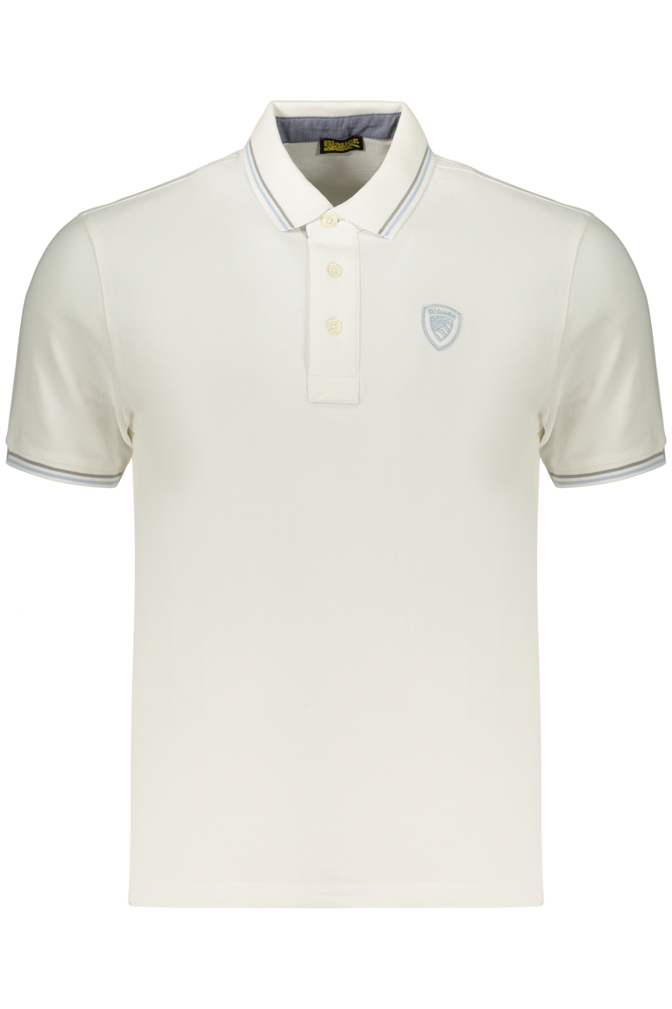 BLAUER APPAREL vyriški polo marškinėliai trumpomis rankovėmis, balti BLAUER APPAREL vyriški polo marškinėliai trumpomis rankovėmis, balti