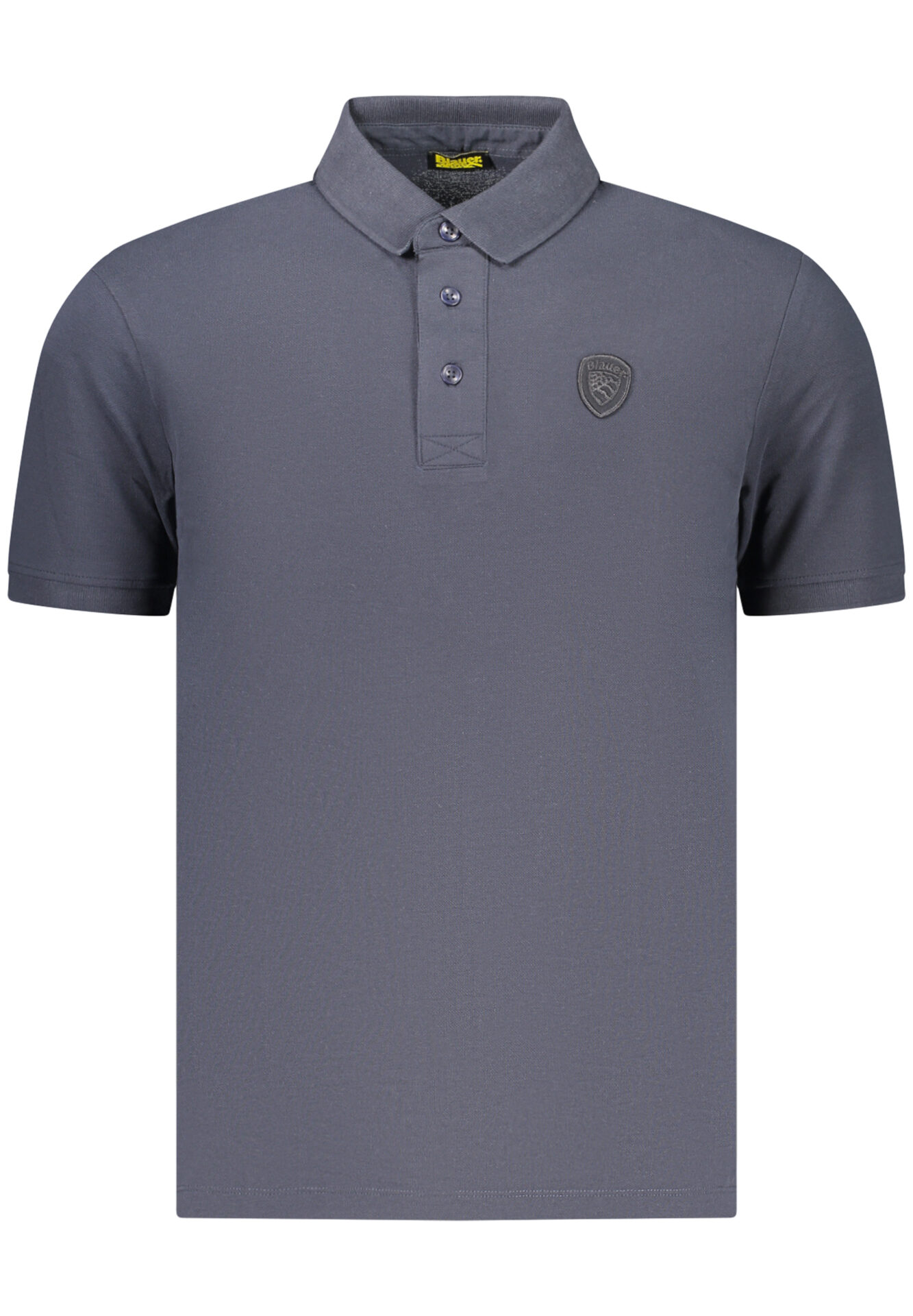 BLAUER APPAREL MEN'S SHORT-SLEEVE POLO SHIRT, BLUE