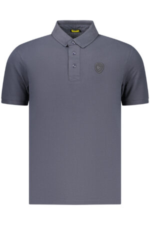 BLAUER APPAREL MEN'S SHORT-SLEEVE POLO SHIRT, BLUE