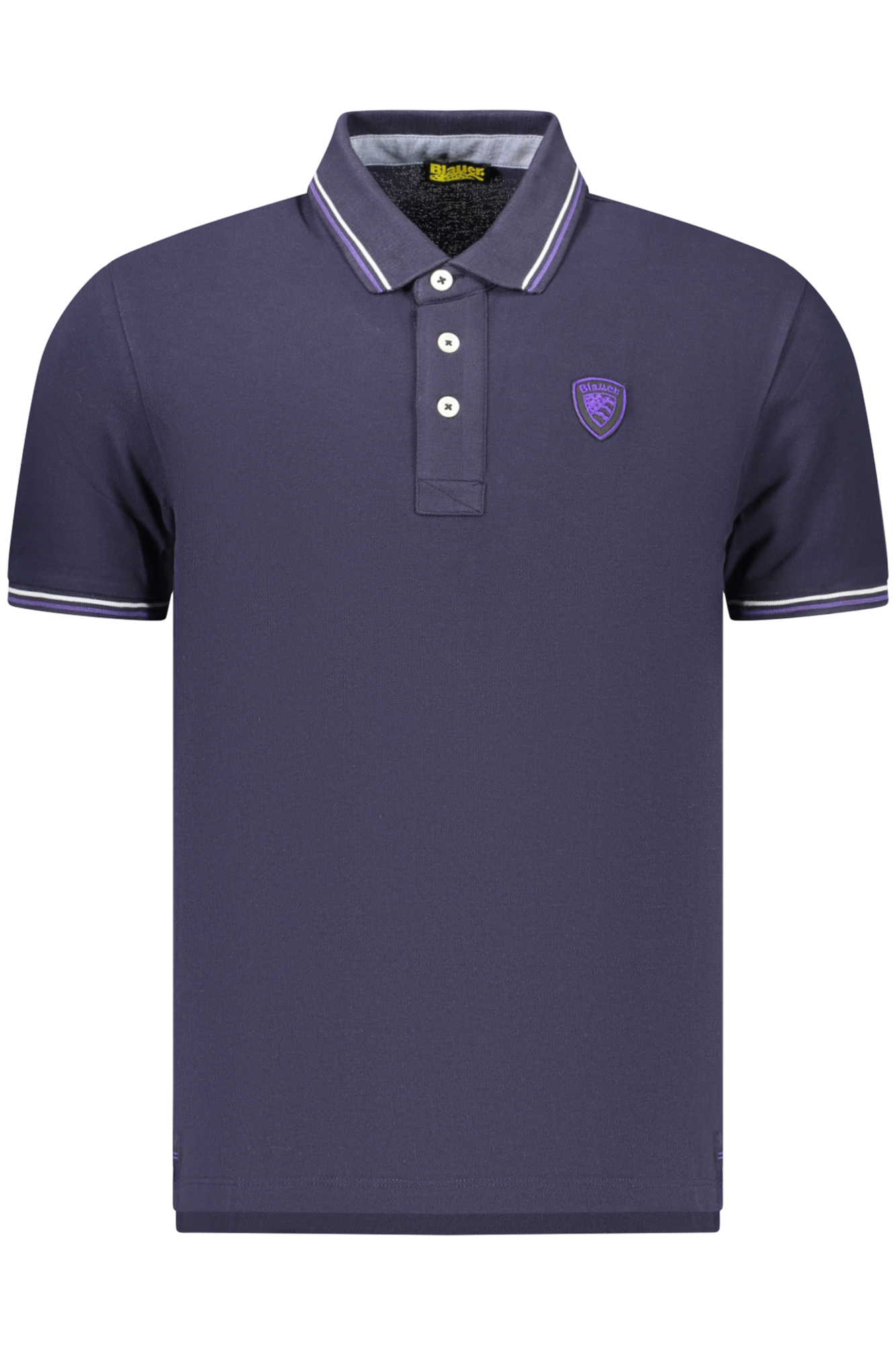 BLAUER APPAREL vyriški polo marškinėliai trumpomis rankovėmis, mėlyni BLAUER APPAREL vyriški polo marškinėliai trumpomis rankovėmis, mėlyni