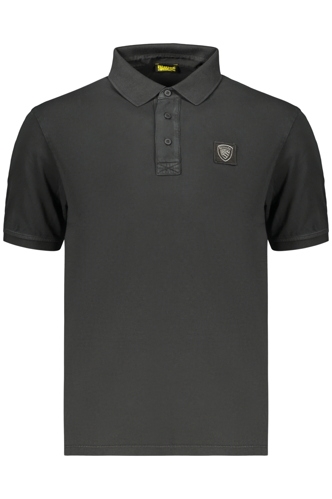 BLAUER APPAREL vyriški polo marškinėliai trumpomis rankovėmis, juodi BLAUER APPAREL vyriški polo marškinėliai trumpomis rankovėmis, juodi