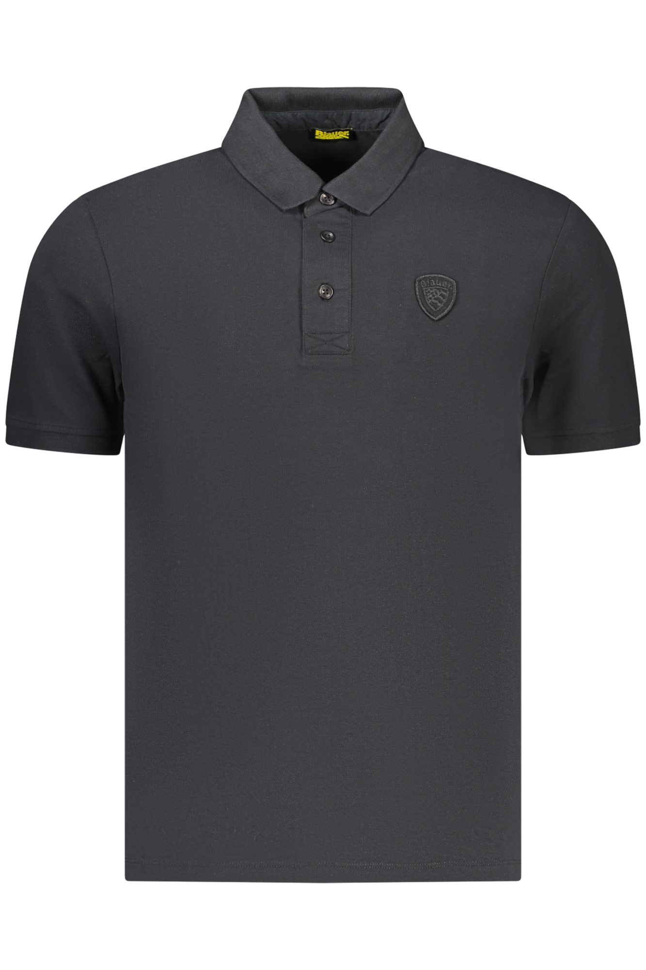 BLAUER APPAREL vyriški polo marškinėliai trumpomis rankovėmis, juodi BLAUER APPAREL vyriški polo marškinėliai trumpomis rankovėmis, juodi