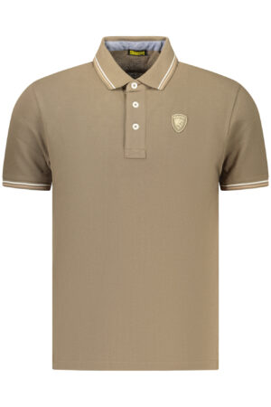 BLAUER APPAREL vyriški polo marškinėliai trumpomis rankovėmis, žali