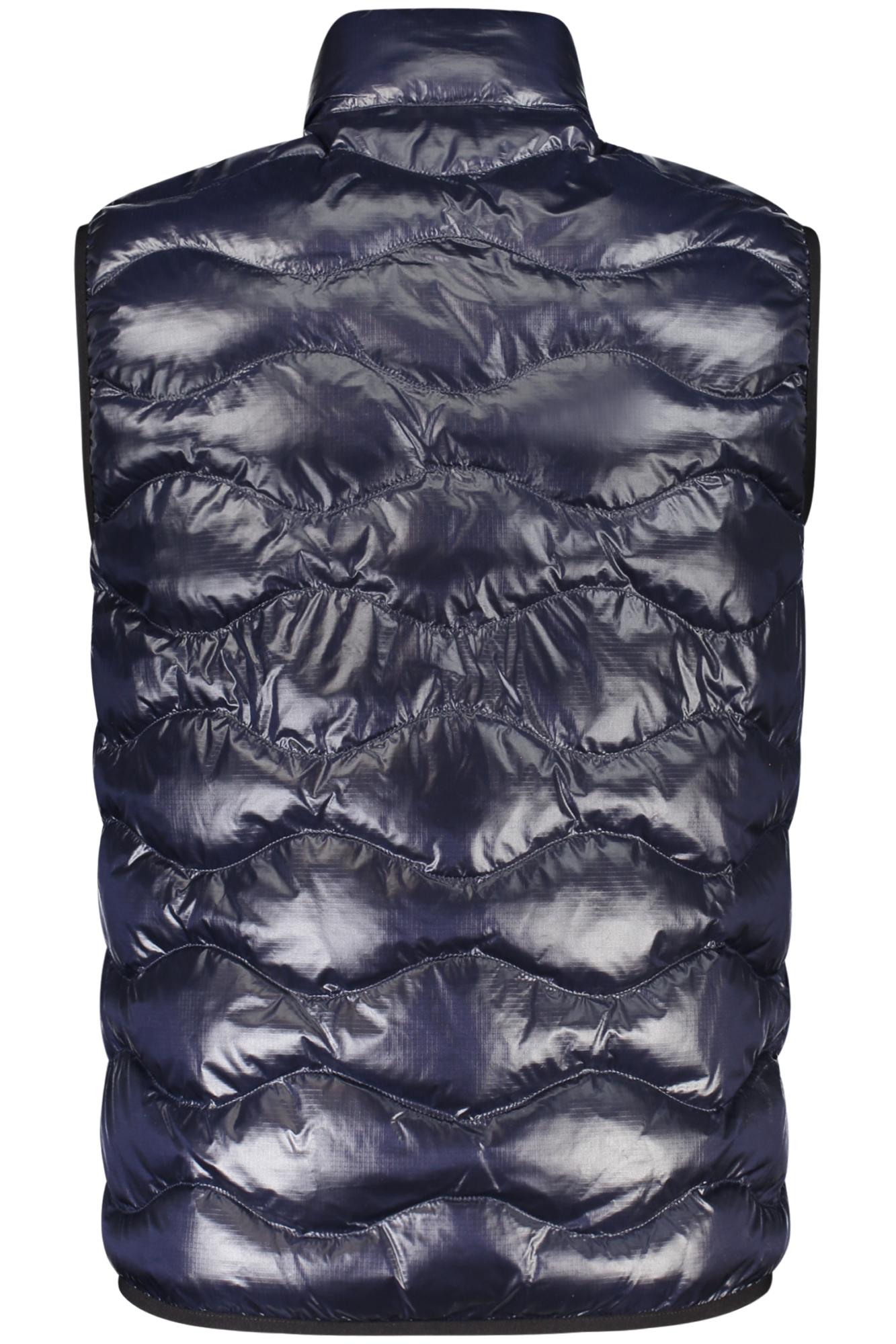 BLAUER APPAREL MEN'S BLUE SLEEVELESS JACKET BLAUER APPAREL MEN'S BLUE SLEEVELESS JACKET - Image 2