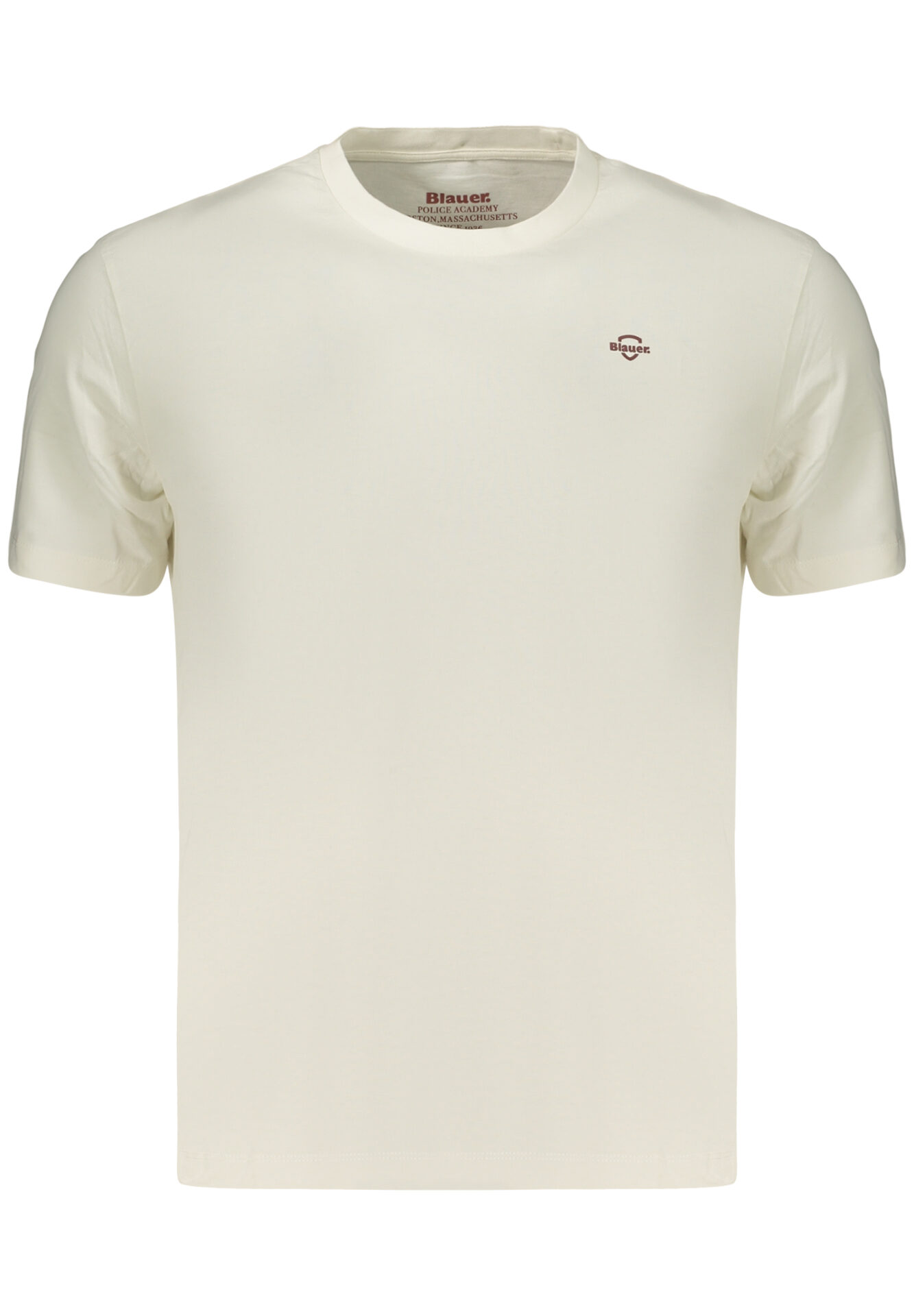 BLAUER APPAREL MEN'S SHORT-SLEEVE T-SHIRT WHITE