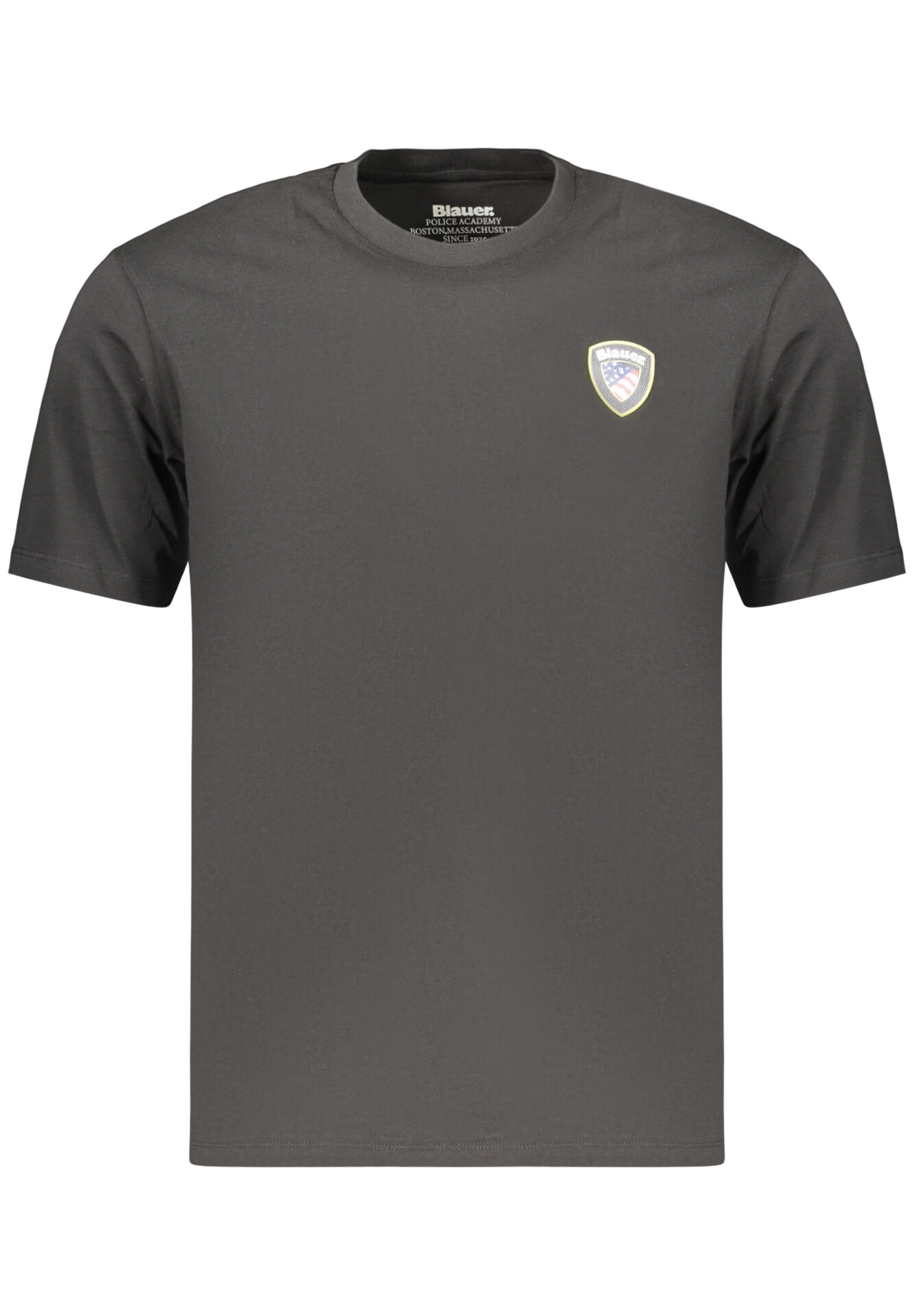 BLAUER APPAREL MEN'S SHORT-SLEEVE T-SHIRT BLACK