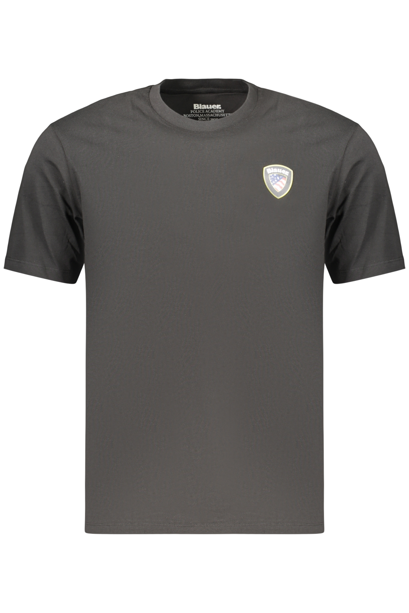 BLAUER APPAREL vyriški marškinėliai trumpomis rankovėmis, juodi BLAUER APPAREL vyriški marškinėliai trumpomis rankovėmis, juodi